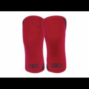 Extra small SBD knee sleeves red